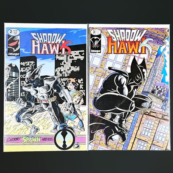 Shadowhawk 1-4 - Vol. 1 🔑 issue (1992-93) - Picture 4 of 9